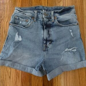 Denim Blue Women's Shorts